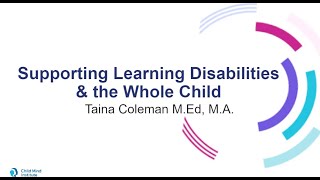 SpEd Learning Disabilities by ChappaquaCSD 83 views 1 year ago 1 hour, 3 minutes