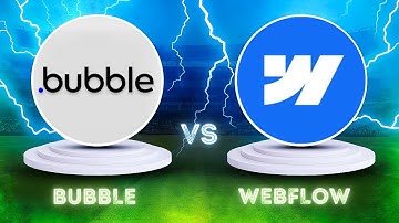 Bubble VS Webflow Comparison - Which one is Better?