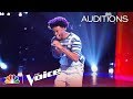 Domenic Haynes sing &quot;River&quot; on The Blind Auditions of The Voice 2019