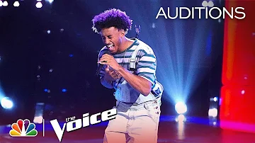 Domenic Haynes sing "River" on The Blind Auditions of The Voice 2019