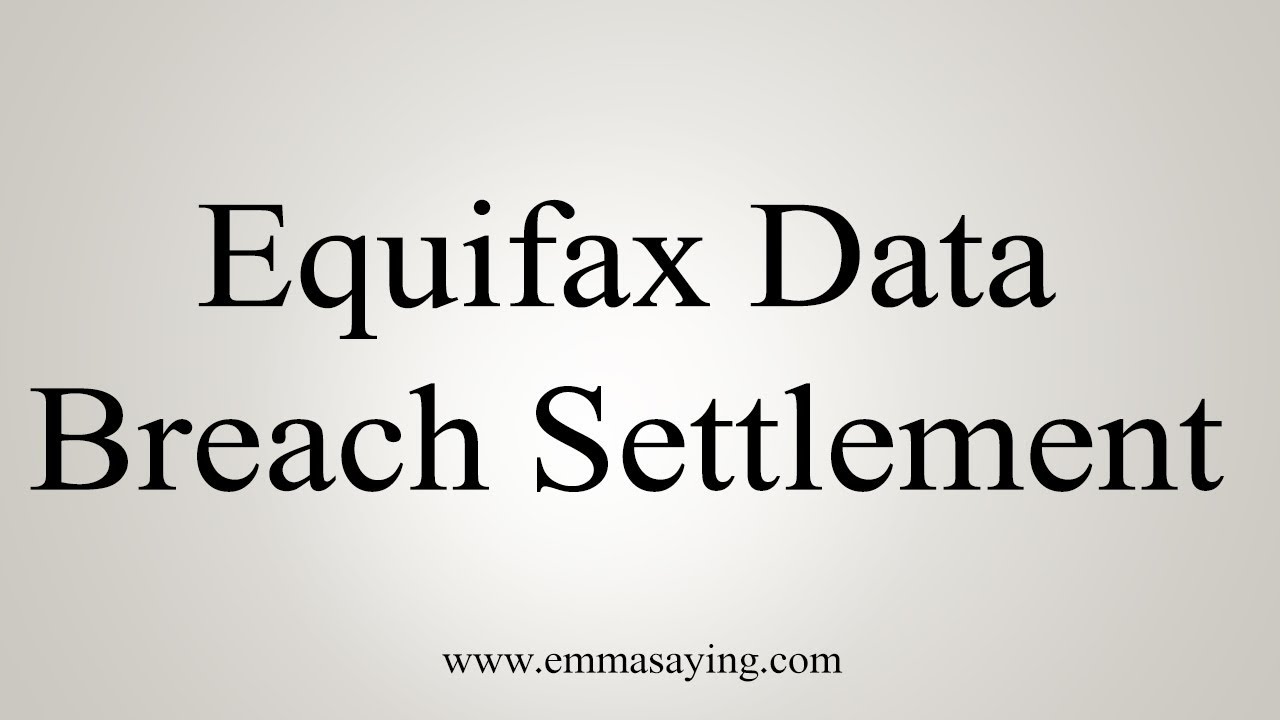 how to say in english jamun How To Pronounce Equifax Data Breach Settlement