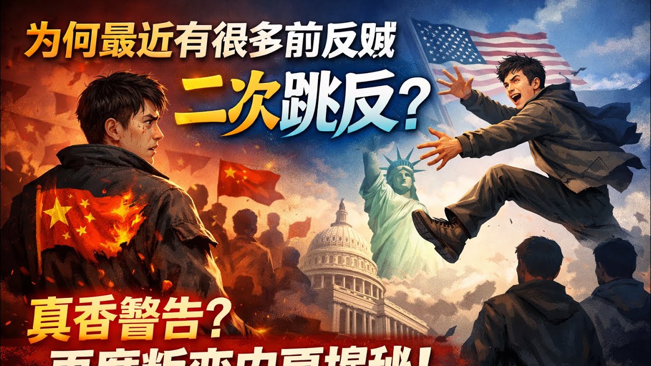 为何最近有很多前反贼“二次跳反”?深度解析海外反贼心路历程。为什么海外部分反贼反着反着成了小粉红? #艾未未 #反共 - YouTube