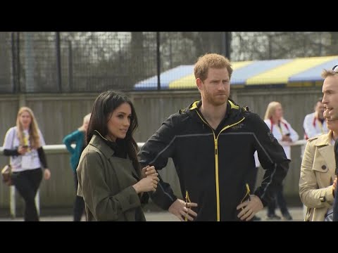 Meghan Markle and Prince Harry Meet Wounded Warriors at Invictus Games Trials