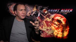 Ghost Rider: Spirit Of Vengeance: Nicholas Cage Exclusive Interview | ScreenSlam
