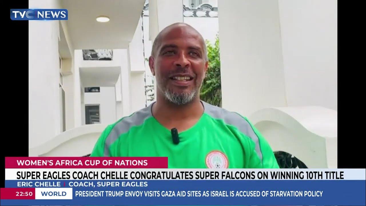 Super Eagles Coach Chelle Congratulates Super Falcons On Winning 10Th Title
