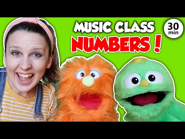 Preschool Music and Movement Class - Number Songs, Counting, Dance and Learning Videos for Kids class=