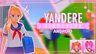 Playing Yandere Simulator Android! (Fanmade) - New Yandere Simulator Fan Game For Android +Dl