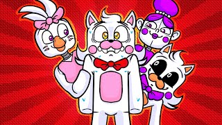 Funtime Foxy TRAPPED In Girls Only Party In Minecraft FNAF