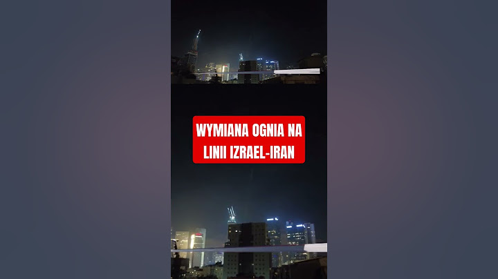 WYMIANA OGNIA NA LINII IZRAEL-IRAN