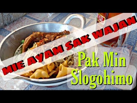 Mie ayam wajan slogohimo