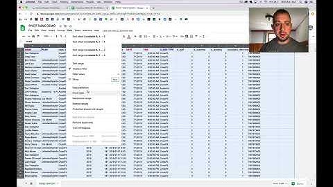 Using CSV Files to create Pivot Tables