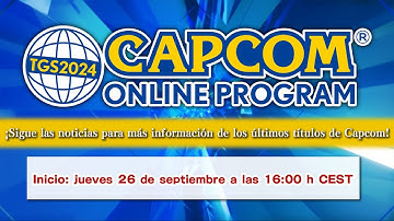 TGS2024 CAPCOM ONLINE PROGRAM TRAILER  | 2024.9.26（ES）