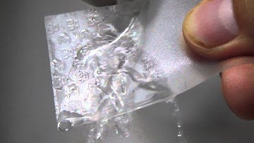 Translucent shape memory polymer