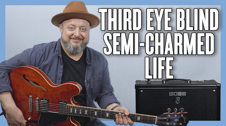 Semi-Charmed Life Guitar version - Guitar performance video thumbnail