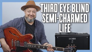 Video thumbnail of "Third Eye Blind Semi-Charmed Life Guitar Lesson (+ HOLIDAY GIVEAWAY 🎸🎄🎁🎅🏻✨)"