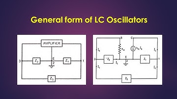General form of LC Oscillators