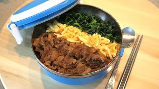 Tricolour Bento - 猪肉蛋菜便当