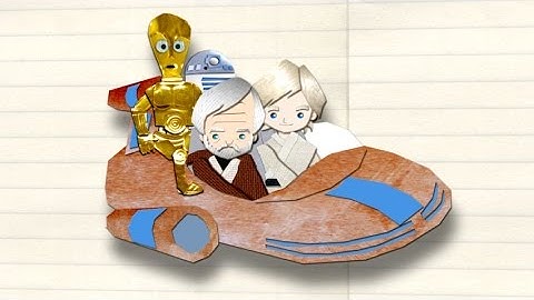 Star Wars in a Notebook! [OFFICIAL] (HD) - Oscar Triana