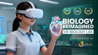 Celebrity Step Inside the Future of Biology | VR Biology Lab Experience Wealth