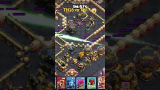 TH16 vs TH17 😱 | Insane CWL Attack! #clashofclans #cocattacks #cwl #th17