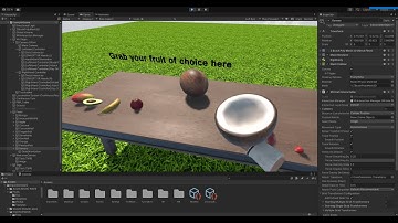Grab Objects in VR using Unity