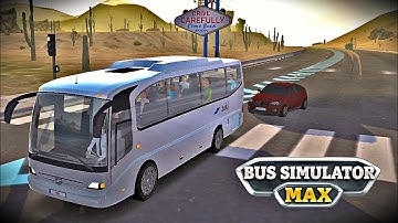 Sacramento to Las Vegas - Bus Simulator : MAX | High Graphic Gameplay (Android & iOS)