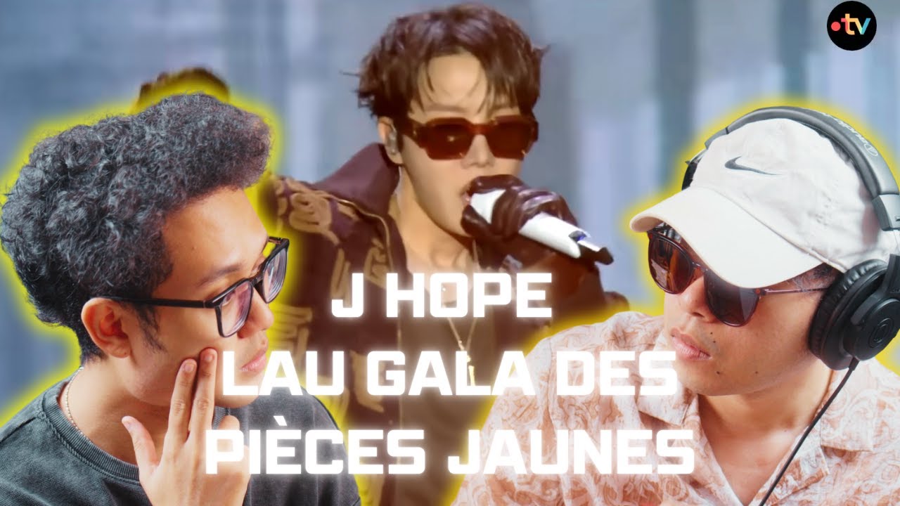 DKSK reacts to JHOPE -  Mic Drop + On the street | lau Gala des Pièces Jaunes 2025