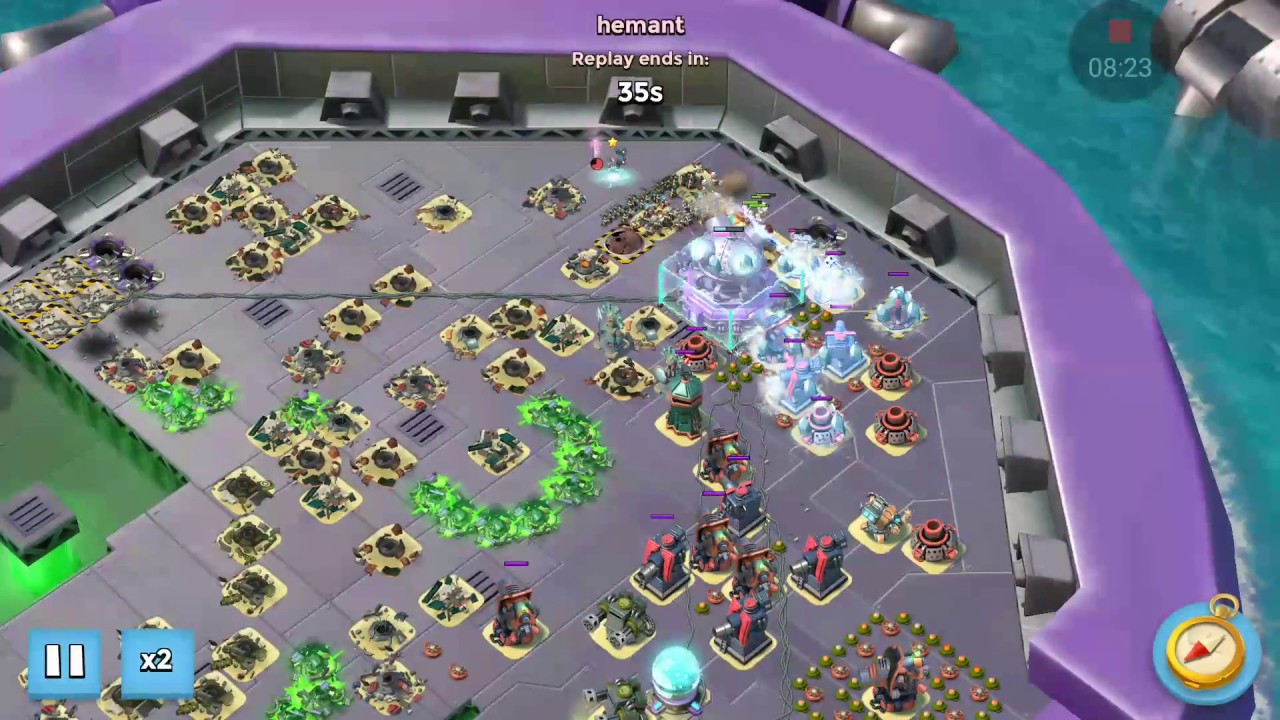 boom beach, mega crab, June 29, 2018, stage 28-33