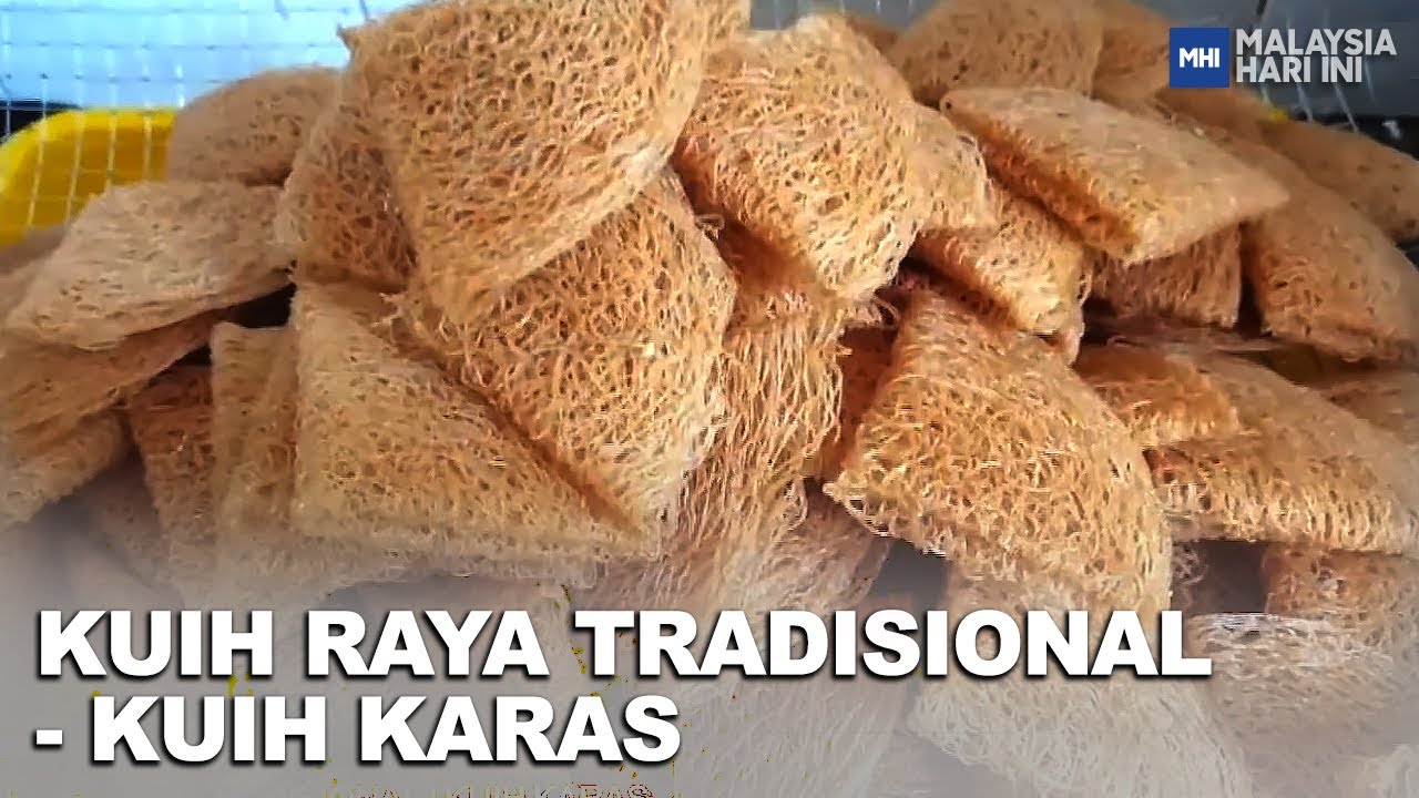 Kuih Raya Tradisional - Kuih Karas | MHI (9 April 2023)