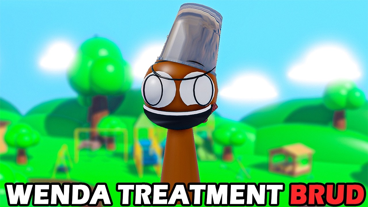 How To Get WENDA TREATMENT BRUD Badge Morph in 3D Sprunki Retroplay [Roblox]