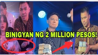 Grabe Manny Pacquiao Namigay Ng 2 Million Pesos Sa Kanyang Birthday Party Celebration