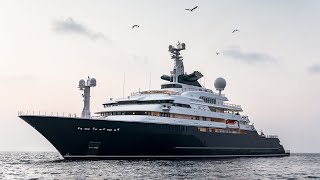 Microsoft co-founder Paul Allens mega yacht OCTOPUS | 126m | Panama