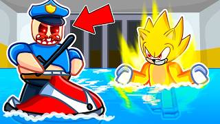 SUPER SONIC vs WATER BARRY'S PRISON RUN screenshot 4