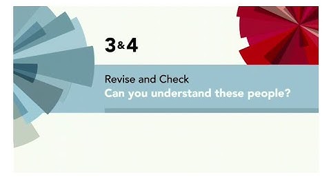 English File 4thE - Elementary - Revise and Check 3&4