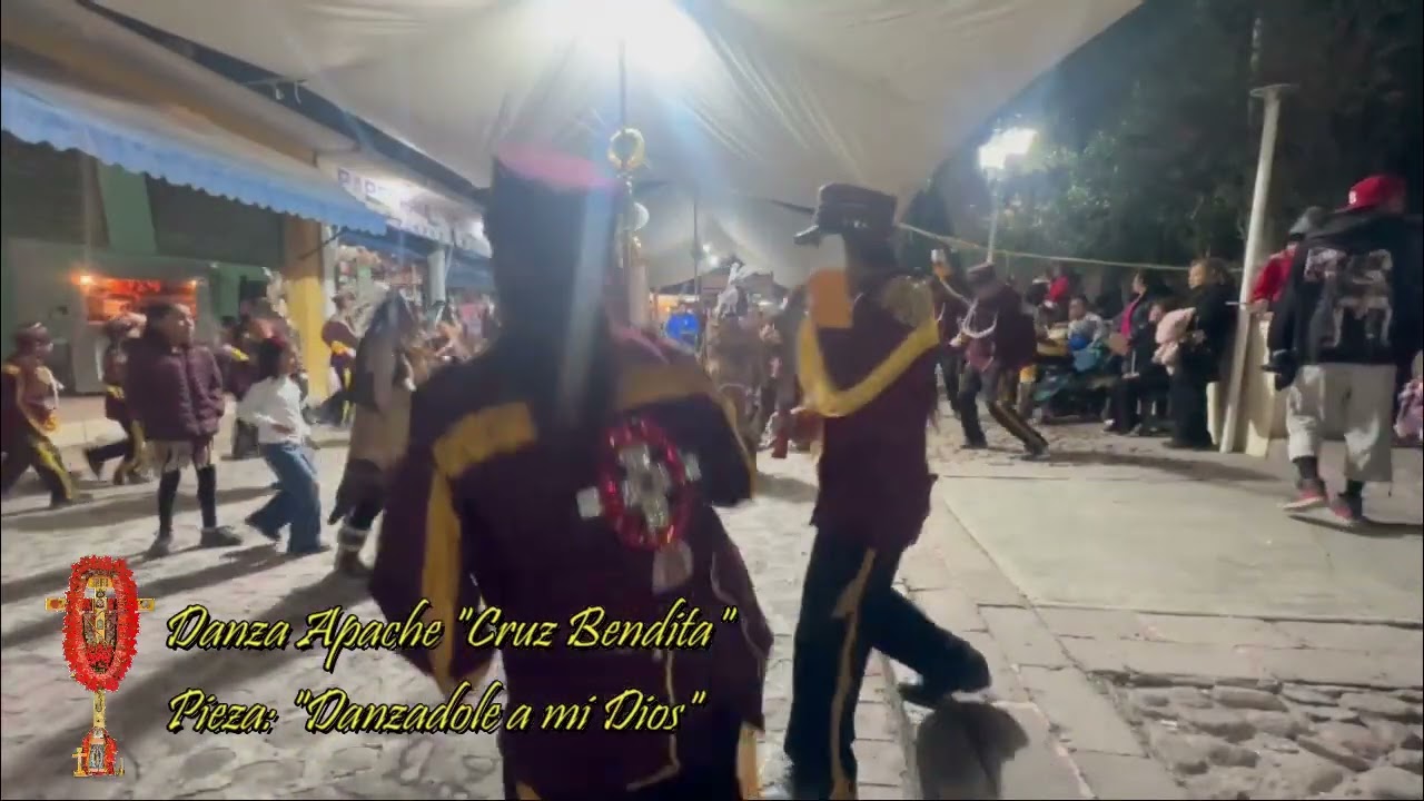 DANZA APACHE CRUZ BENDITA (1ro de Enero 2025) Festividad en Honor al Divino Salvador 