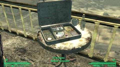 Fallout 3 - Fireworks in Megaton :)