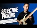 You need to learn this selective picking riff