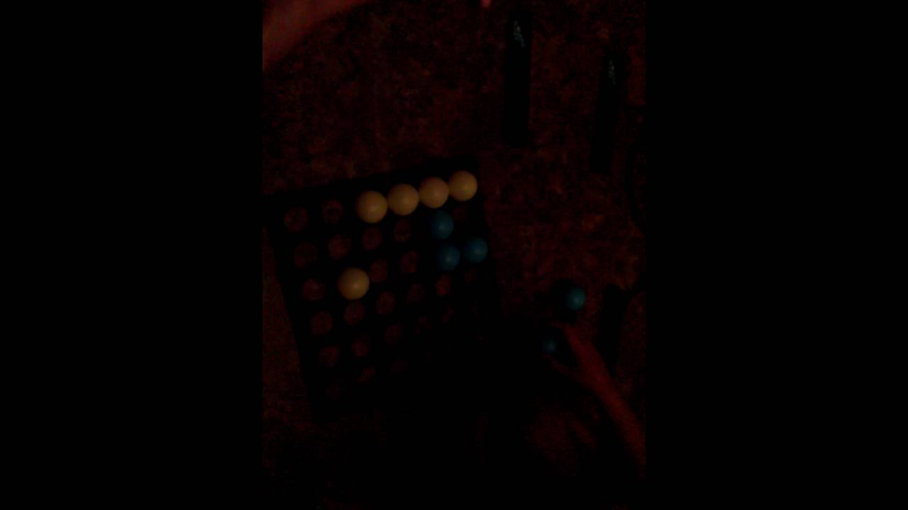 Playing bounce- with my cousins