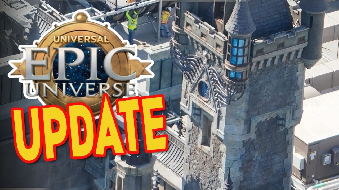 Epic Universe Construction Update | Major Progress In Super Nintendo ...