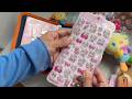 ASMR Sticker With Me | Sanrio, Rilakkuma, Suica Penguin, Bonbon Drop Seal 💧 & more! | Rainbowholic