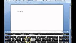 On Screen Keyboard