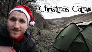 Winter Wild Camping &amp; Dip In The River, Peak District