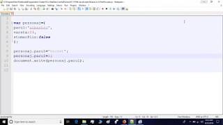 JavaScript Ro Lectia 22 Tutorial- Obiecte create in JS Part4