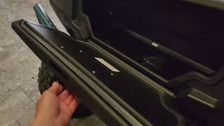 Kawasaki Krx Rear Tailgate Cargo Box On A Loaded Up Krx Trail Model