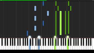 A Comme Amour  - Paul de Senneville | Piano Tutorial | Synthesia | How to play