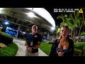 Man Pulls Out Knife After Being Rejected By Pretty Woman | Bodycam