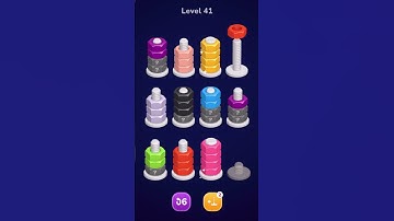 How to Beat Nut Sort Level 41 | Nut Sort Level 41 Walkthrough