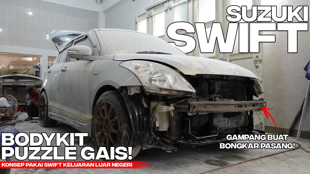REVIEW UPDATE BODY KIT SUZUKI SWIFT MODEL LUAR NEGERI! CUSTOM BY AUTO CONCEPT!!!