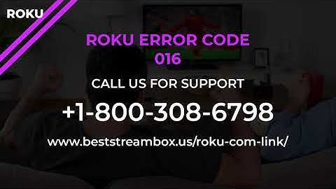 Roku Error Code 016 | Roku Activate Code Link | Roku Activation Help