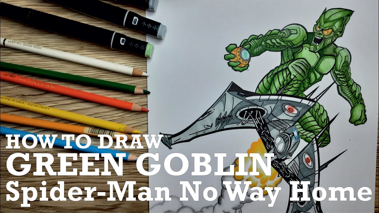 You Can Draw Green Goblin! | Marvel Draw! - YouTube